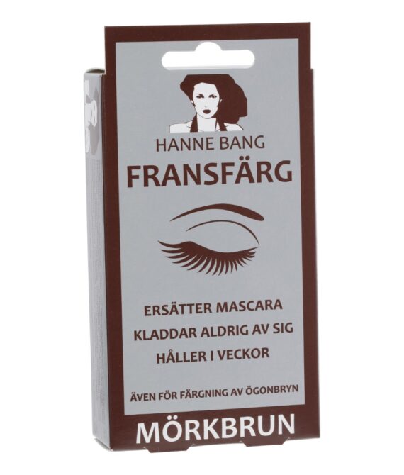 Fransfärg – mörkbrun